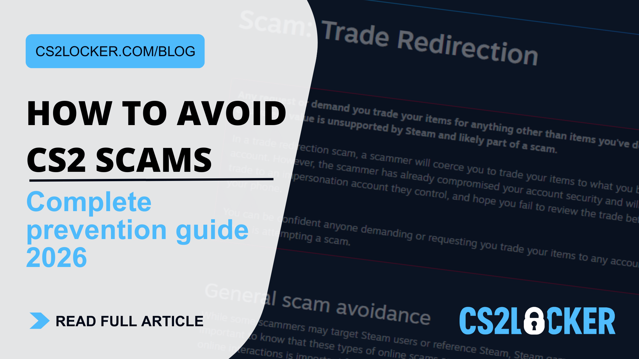 How to Avoid CS2 Scams: Complete Prevention Guide 2026