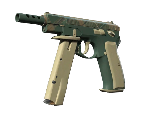 CZ75-Auto | Green Plaid - Factory New   CS2 Skin
