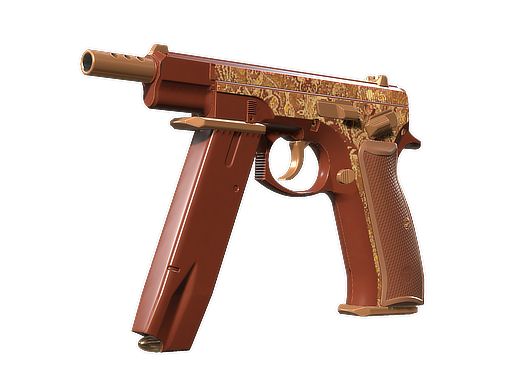 CZ75-Auto | Honey Paisley
