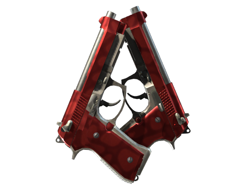 Dual Berettas | Hemoglobin - Factory New   CS2 Skin