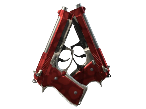Dual Berettas | Hemoglobin - Factory New   CS2 Skin
