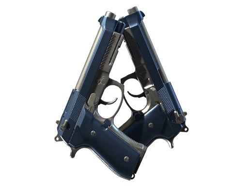 Dual Berettas | Anodized Navy - Factory New   CS2 Skin