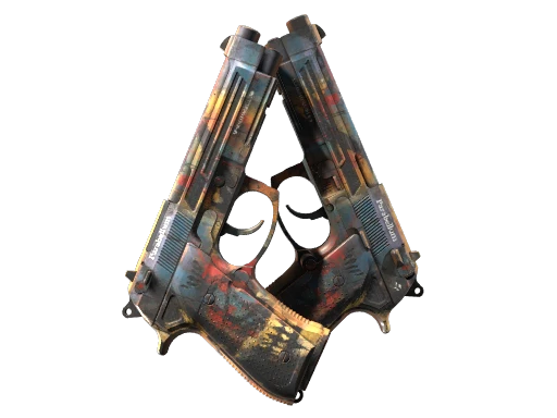Dual Berettas | Hideout - Factory New   CS2 Skin