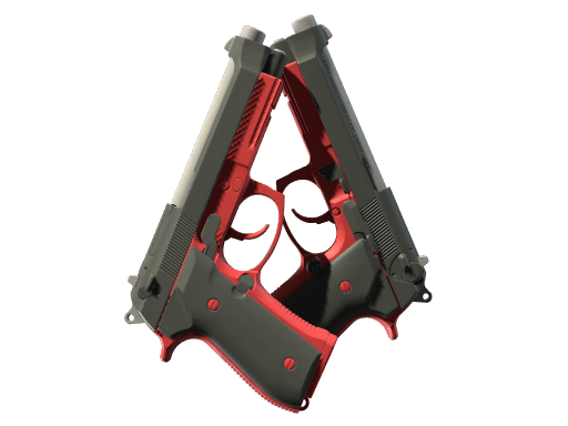 Dual Berettas | Panther - Factory New   CS2 Skin