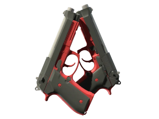 Dual Berettas | Panther - Factory New CS2 Skin