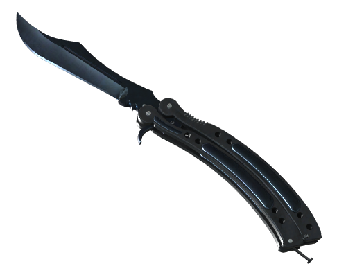 ★ Butterfly Knife | Blue Steel