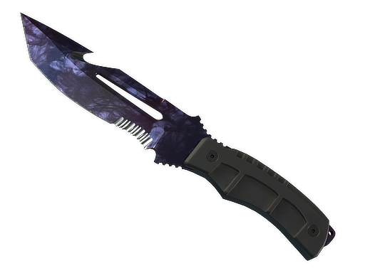 ★ Survival Knife | Doppler (Black Pearl) - Factory New   CS2 Skin