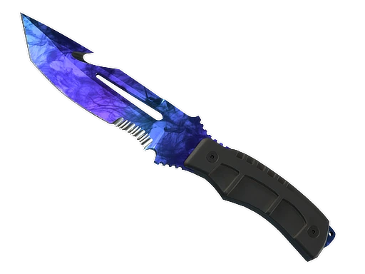 ★ Survival Knife | Doppler (Sapphire) - Factory New   CS2 Skin