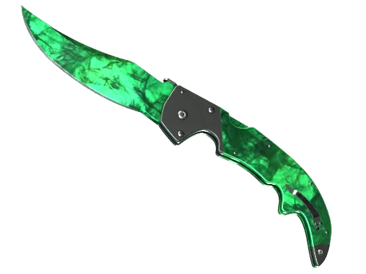 ★ Falchion Knife | Gamma Doppler (Emerald) - Factory New   CS2 Skin