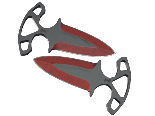 ★ Shadow Daggers | Crimson Web - Factory New   CS2 Skin