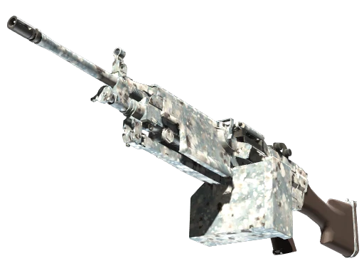 M249 | Blizzard Marbleized - Factory New   CS2 Skin