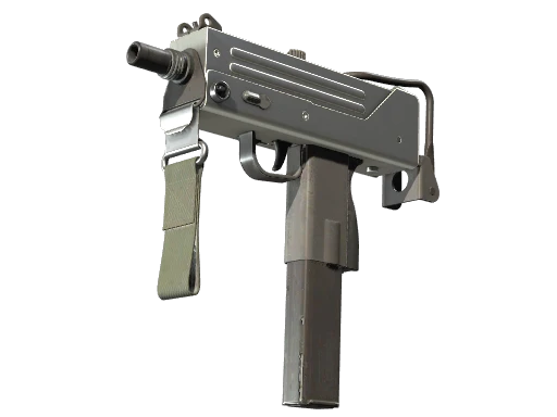 MAC-10 | Silver - Factory New CS2 Skin
