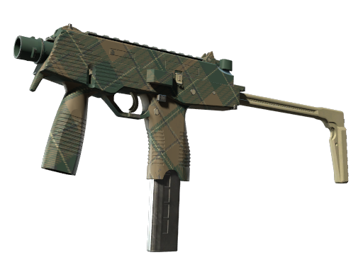 MP9 | Green Plaid