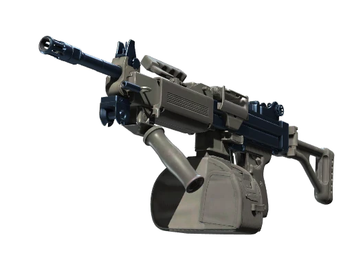 Negev | Anodized Navy - Factory New   CS2 Skin