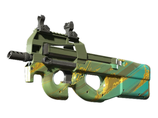 P90 | Mustard Gas - Factory New   CS2 Skin