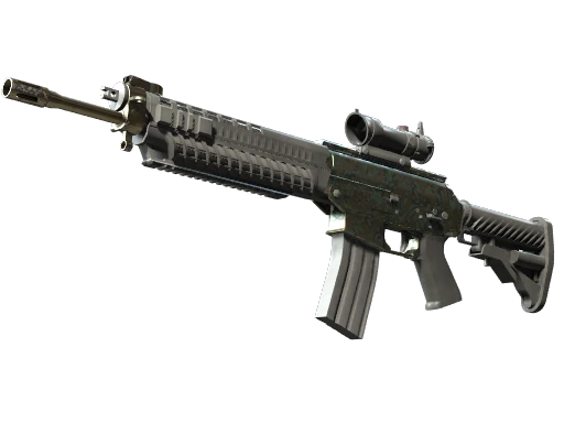 SG 553 | Army Sheen - Factory New   CS2 Skin