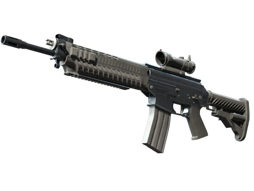SG 553 | Damascus Steel