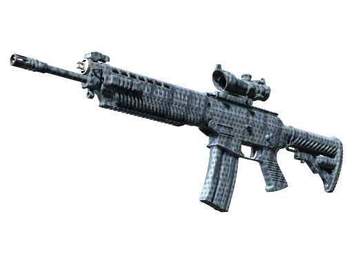 SG 553 | Waves Perforated - Factory New   CS2 Skin