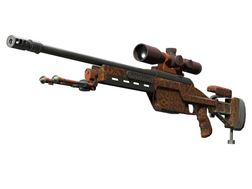 SSG 08 | Orange Filigree